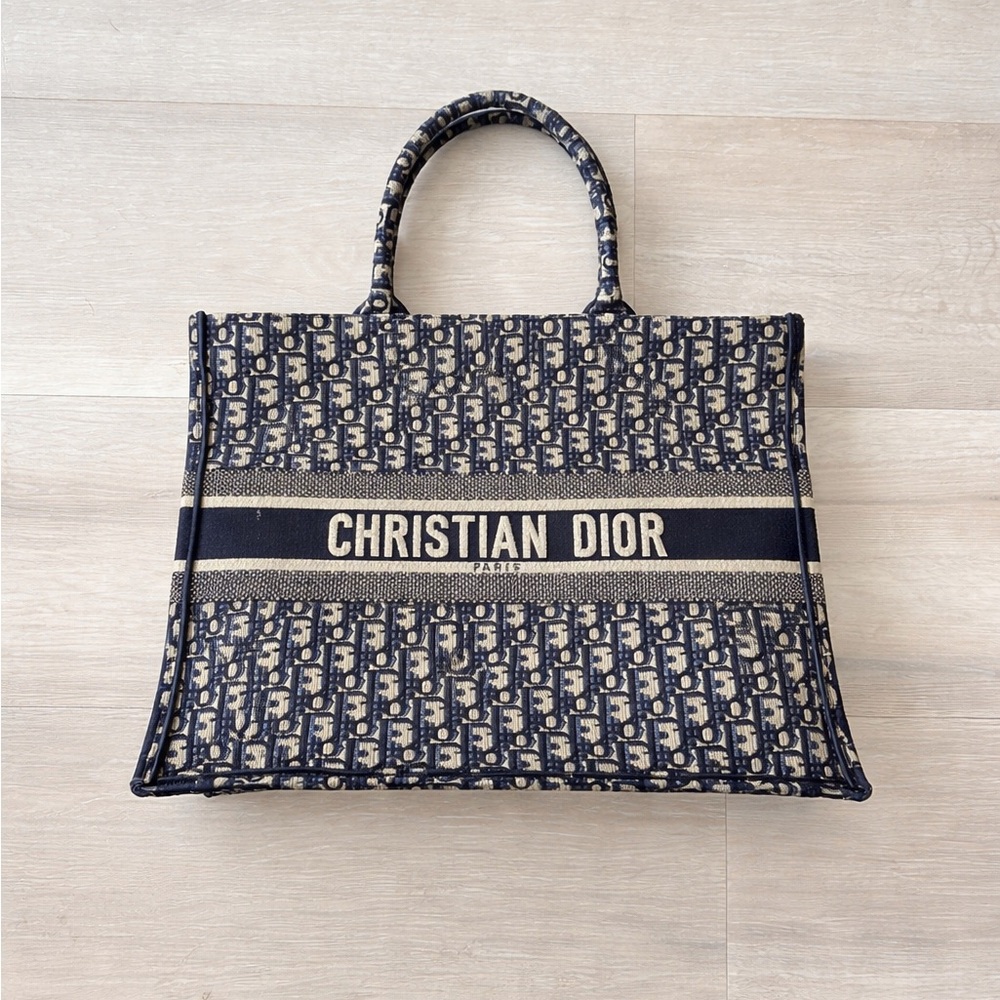 Large Dior Book Tote